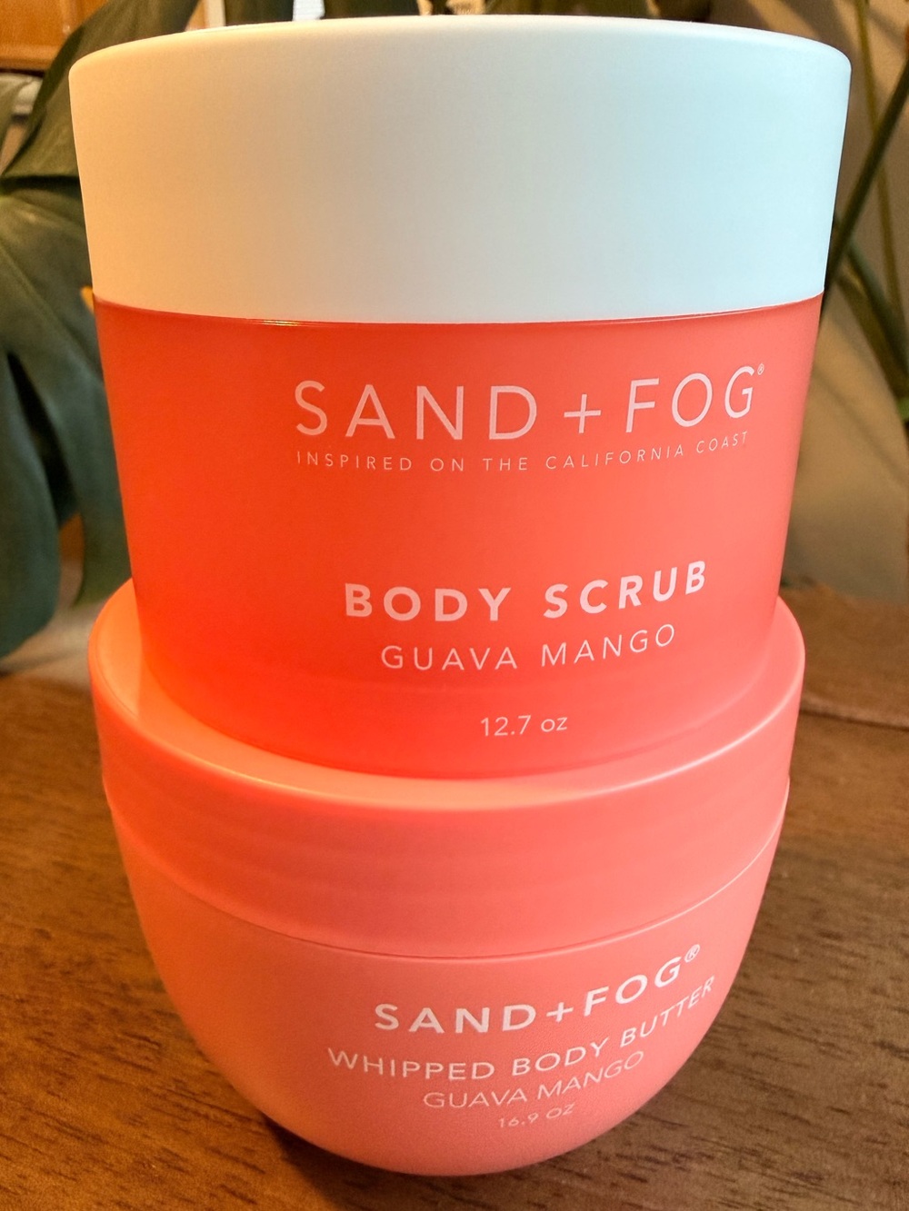 Sand + Fog Guava Mango Body Butter & Scrub Set New